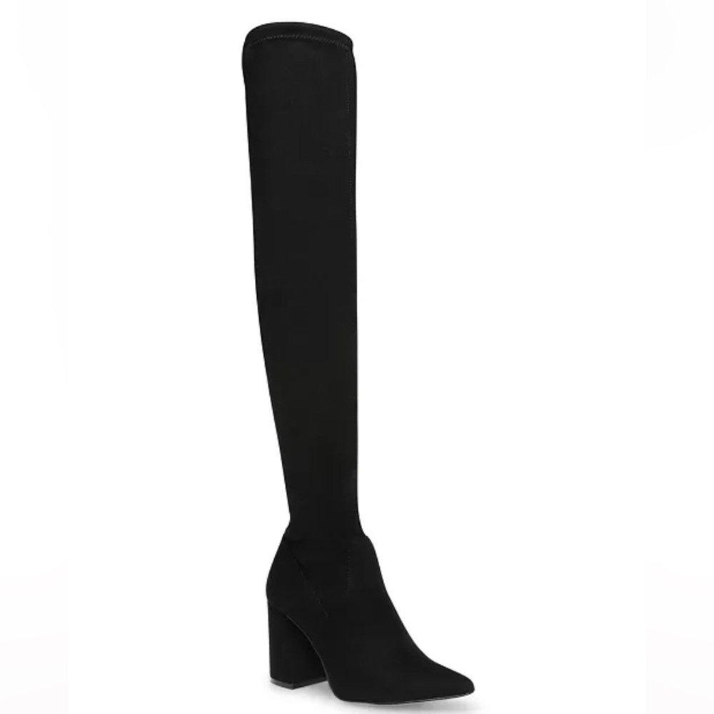 Steve Madden Black Over-the-Knee Boots